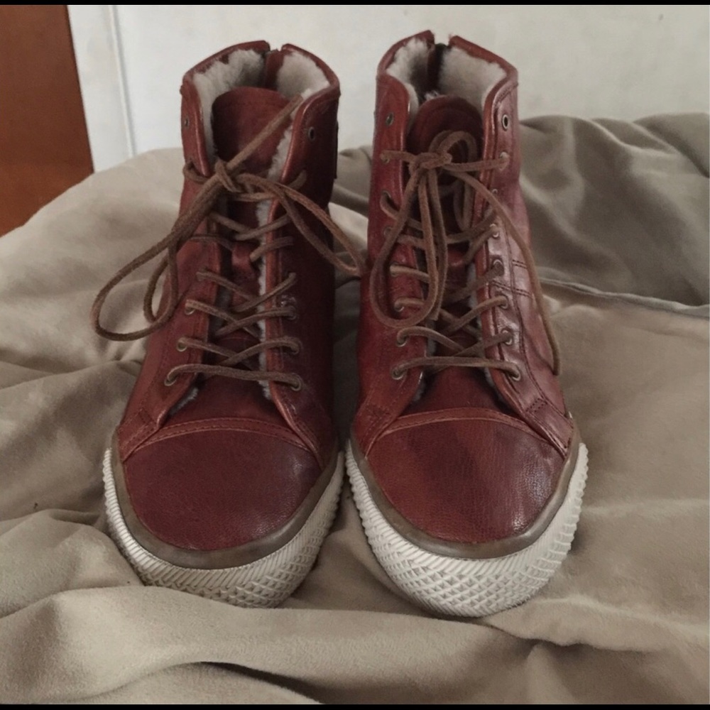 Frye high top sneaker